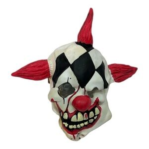 Halloween Rubie's Costume Co. Clown Mask 3/4 Child’s Die Laughing Latex